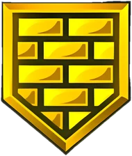 Brick Wall Gold badge