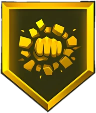 Crasher Gold badge