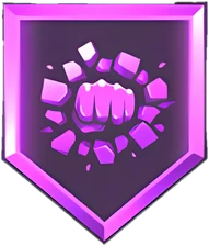 Crasher HOF badge