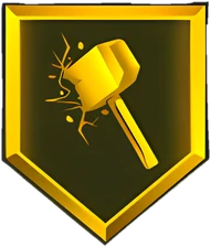 Physical Finisher Gold badge