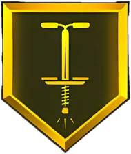 Pogo Stick Gold badge