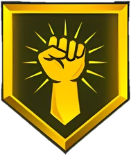 Rise Up Gold badge