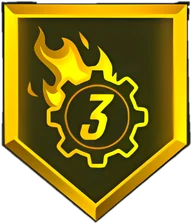 Set And Fire Gold badge