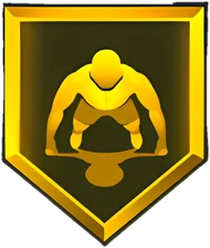 Strong Handle Gold badge