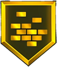Wall Up Gold badge